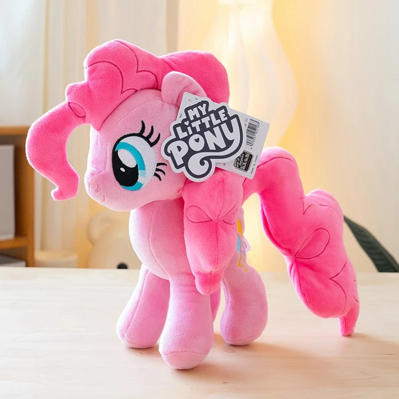 MINISO My Little Pony Plush Toy Anime Twilight Sparkle Fluttershy Pinkie Pie My Little Pony Stuffed Doll Kawaii Toy Kid Gift