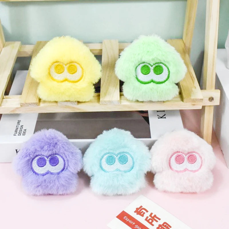 Kawaii Squid Plush Doll Pendant Game Splatoon Toys Creative Mini Backpack Decorative Key Chain Christmas Gifts For Friends