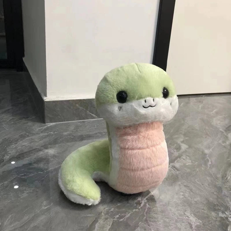 New Cute Little Snake Plush Toy Comfort Doll Snake Rag Doll Children's Birthday Gift For Girlfriend 25 Cm