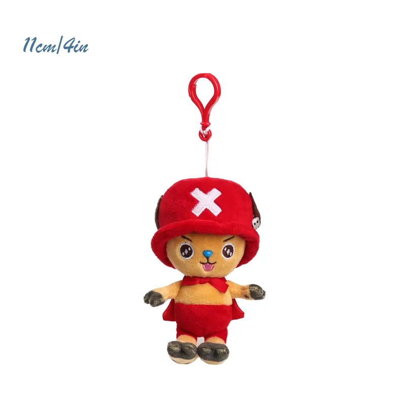 Original One Piece Plush ToysTony Tony Chopper Monkey D Luffy Vinsmoke Sanji Anime Stuffed Sabo Anime Peluche Doll Pendants Gift