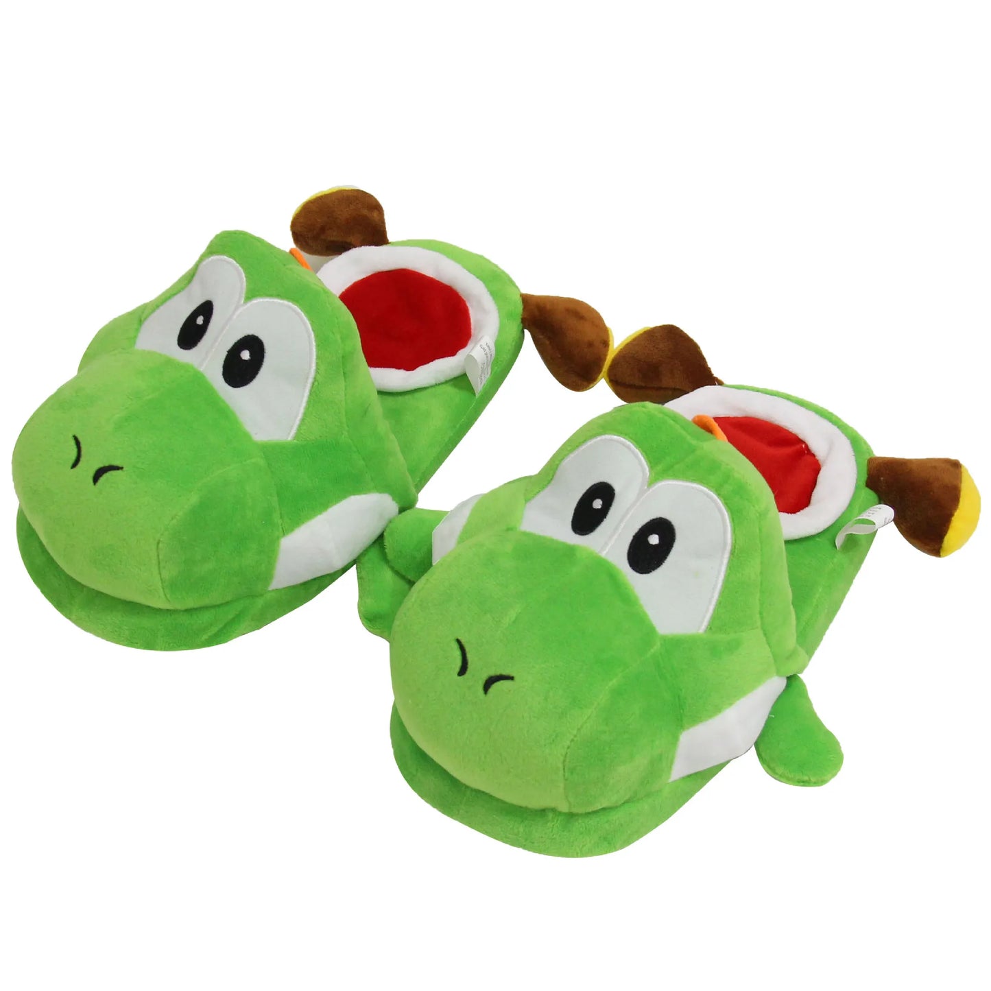 4 Styles Super Mario Luigi Yoshi Poison Piranha Plant Plush Slipper Kirby Plushie Doll Slippers for Boys Girls Birthday Gift