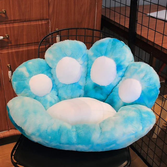 70/80cm Kawaii Cat Paw Plush Toys Cute Soft Stuffed Plush Cushion Chair Sofa Butt Pad for Home Room Decoration Office Nap Dolls