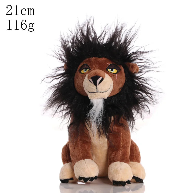 20cm New Interesting Animal Lion Doll Cartoon Lion Plush Doll For Children, Cute Animal Holiday Gifts,