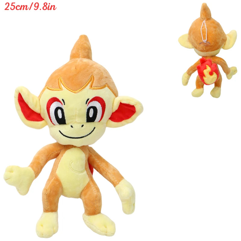 POKEMON Cubone Raichu Piplup Smoliv Phanpy Plush Toy Anime Wobbuffet Gengar Rowlet Meowth Mewtwo Peluche Doll Birthday Gift Kids