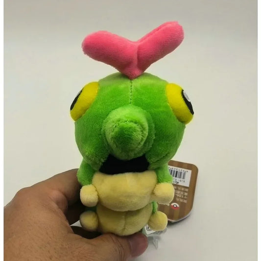 Anime Pokémon Cute Green Caterpillar Plush Doll Toys Pokemon Caterpie Plush Doll Toy Cartoon Bwa Dolls Girls Funny Gifts