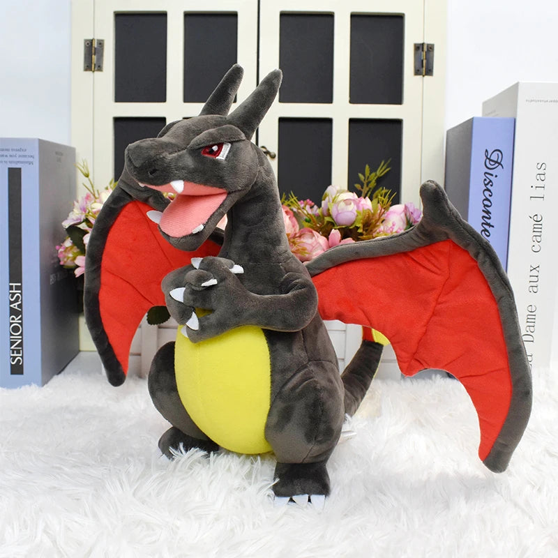 Pokemon Charizard X Y Kawaii Anime Soft Plush Toys Cute Gigantamax Charizard Cool Stuffed Animals Peluche Dolls Birthday Gifts