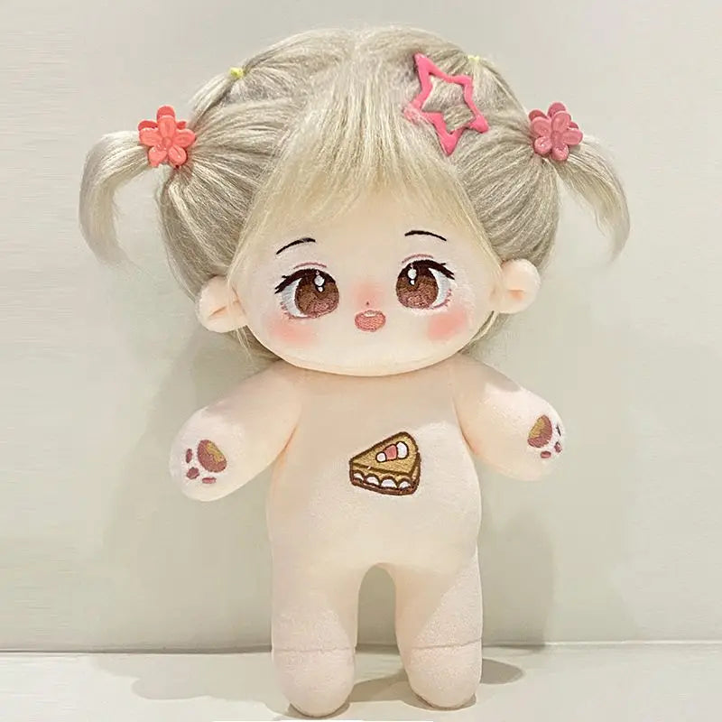 New Idol Doll Plush Cotton Star Dolls Kawaii Stuffed Plushies No Attributes Dolls Toys Fans Collection Gifts