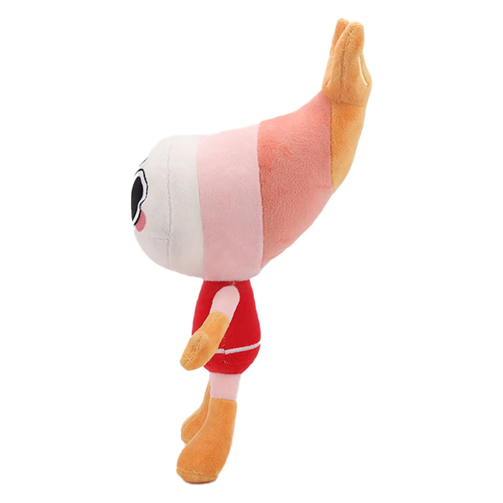 39cm/15.35in Dandy’s World Plush Shrimpo Plush Toys Game Peripheral Figure Doll Birthday Gifts Toys for Kids Room Decoration