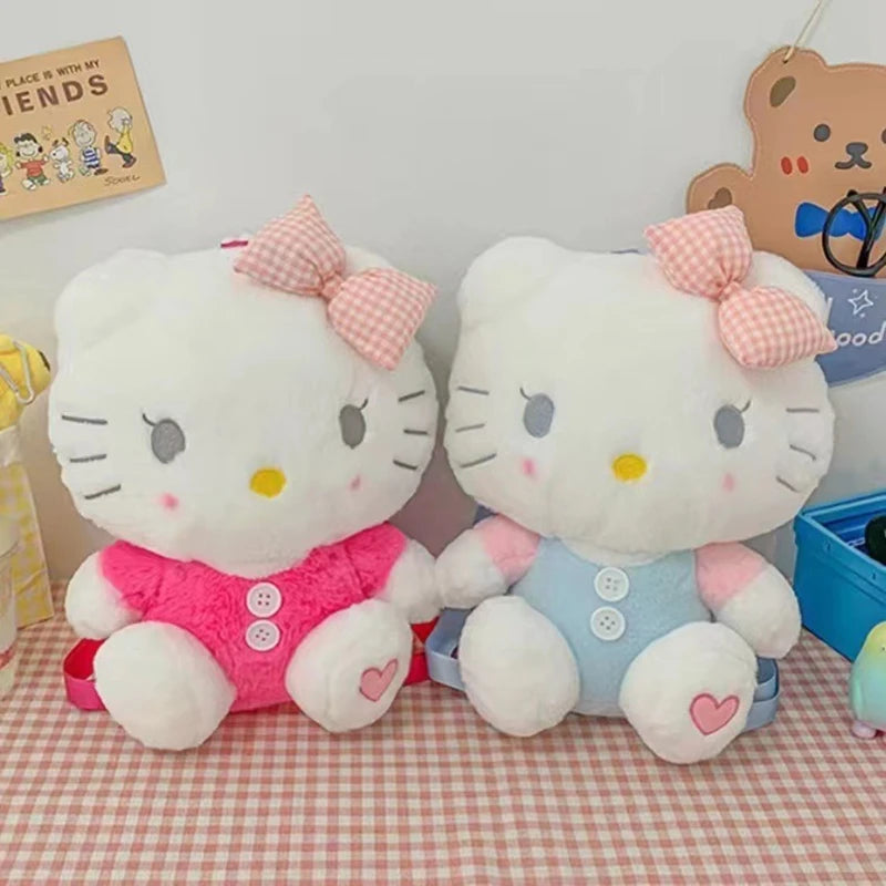 New Sanrio Hello Kitty Kawaii Plush Backpack - Plushy Mart