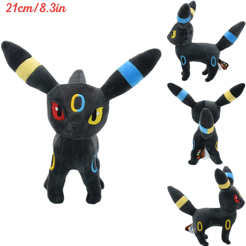 19 Styles Pokemon Plush Toys Eevee Vaporeon Leafeon Umbreon Sylveon Espeon Glaceon Flareon Jolteon Stuffed Animal Peluche Dolls