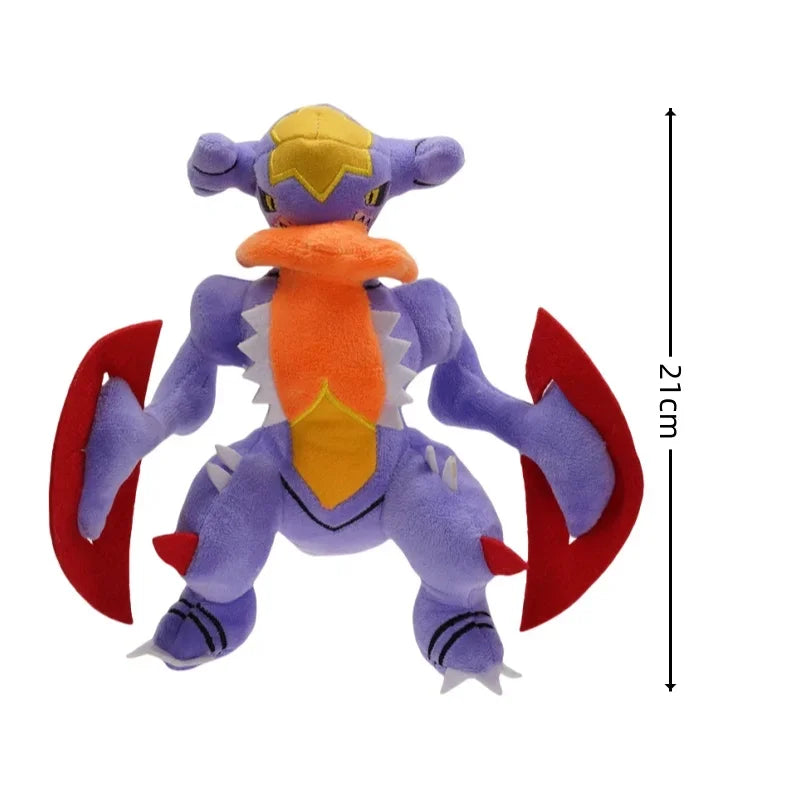 Pokemon Garchomp Plush Gabite Evolution Stuffed Doll Gible Plushies Cool Anime Toys Hobbies Kawaii Room Deocr Kid's Xmas Gifts