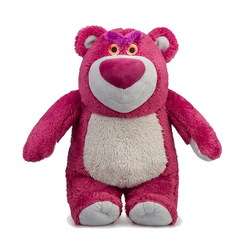 Disney Toy Story 3 Lotso Kawaii Strawberry Bear Stuffed Toys Cartoon&Cute The Bear Plush Dolls Birthday Gift For Kids Girlfriend