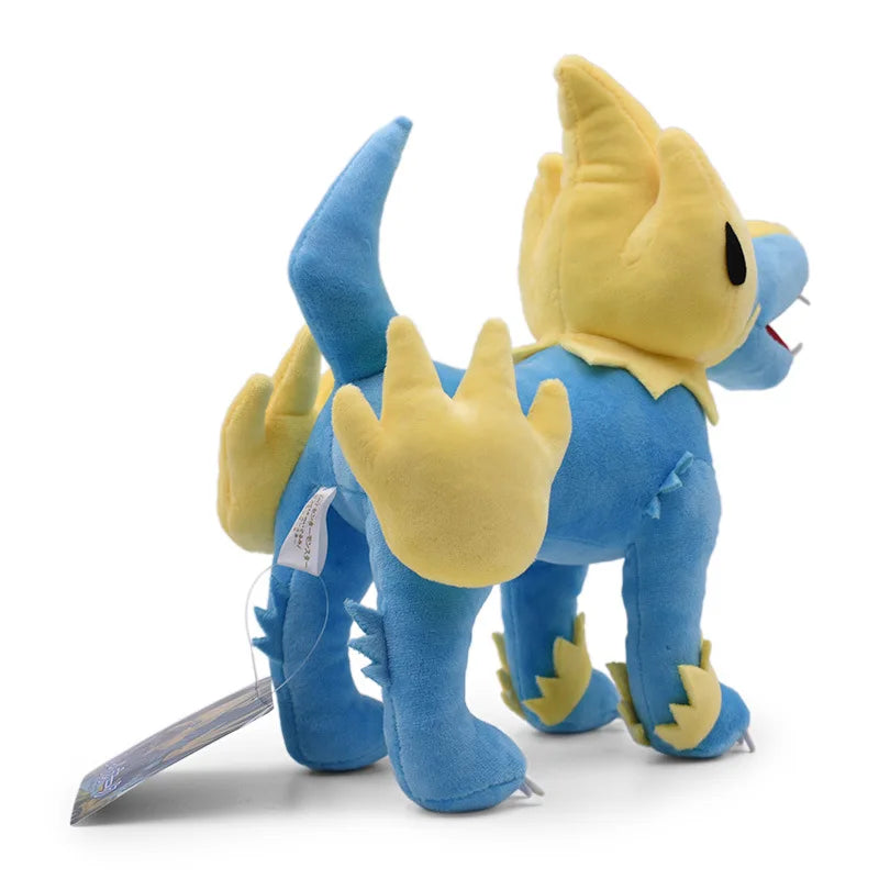 27cm Pokemon Plush Toy Manectric Soft Stuffed Animal Kawaii Anime Dolls Birthday Gift for Kids