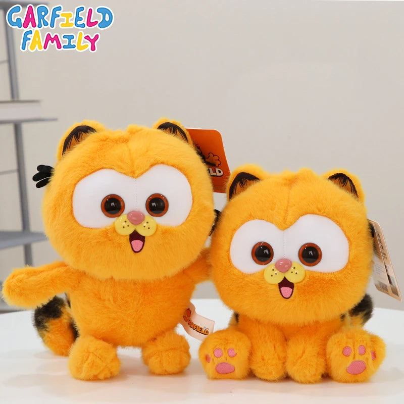 Original Garfield Cat Anime Plush Toys Cute Garfield Family Odie Stuffed Anime Plushies Kawaii Cartoon Peluche Dolls Gifts Kids