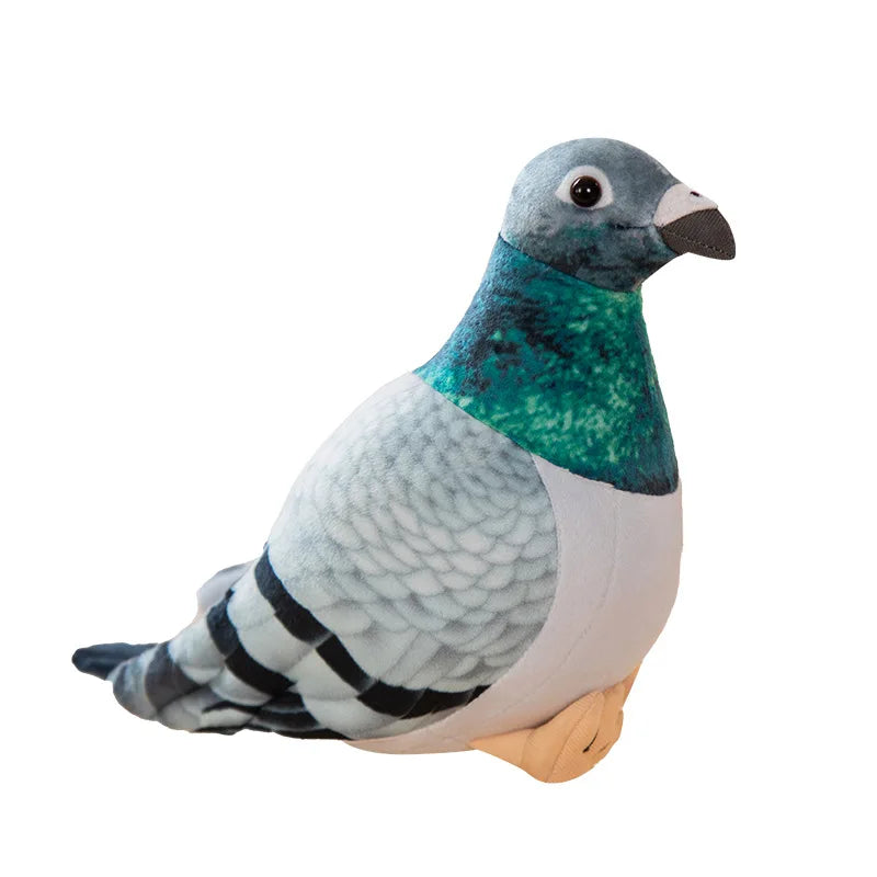 Simulation Pigeon Plush Toy Cartoon Birds Peace Dove Doll Doll Children Doll Gift Wholesale