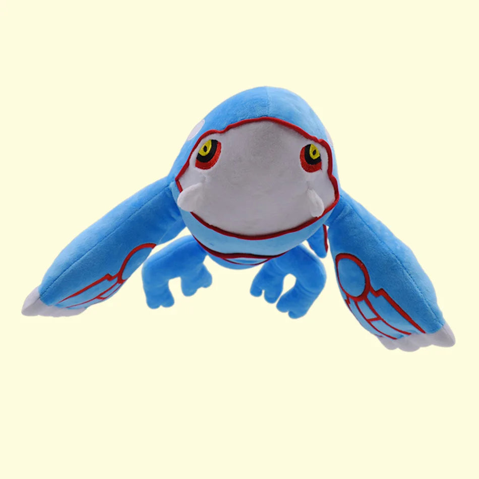 Kawaii Pokemon Kyogre Plush Toy Soft Stuffed Animals Fish Plushies Toys Cute Cartoon Anime Figure Dolls Gifts For Kids