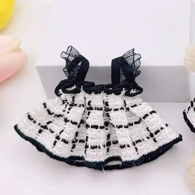 17cm Mini Plush Doll'S Clothes Outfit Accessories For Korea Kpop Exo Labubu Idol V1 V2 suit Clothing Gift