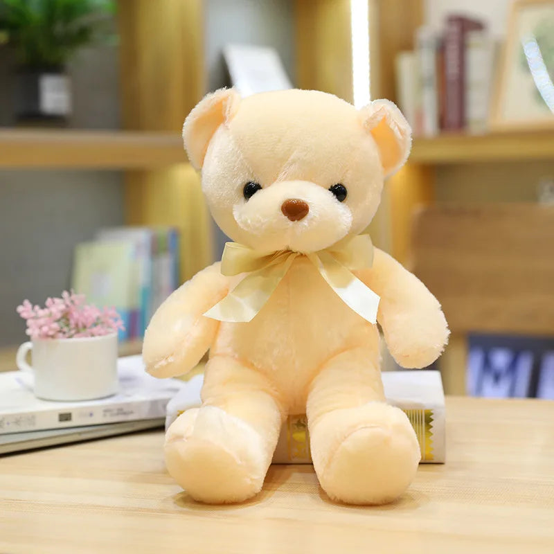 Cute Teddy Bear Plush Soft Stuffed Bear Animal Toy Plushie Kawaii Cat Baby Sleeping Toys Home Decor For Kids Girl Gifts