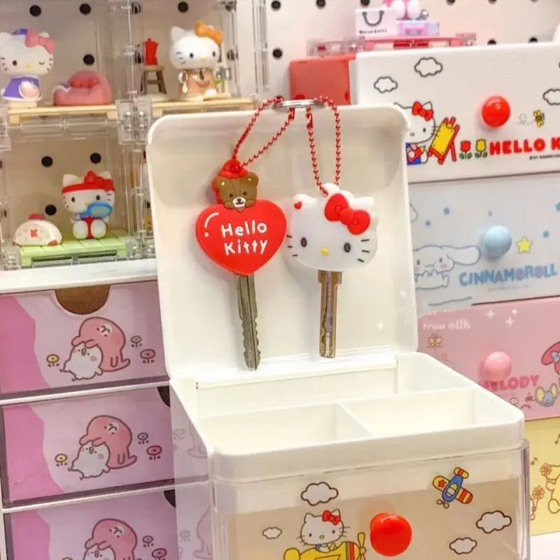 Sanrio Crystal Bracelet - Kuromi My Melody Cinnamoroll Couple Leather Band