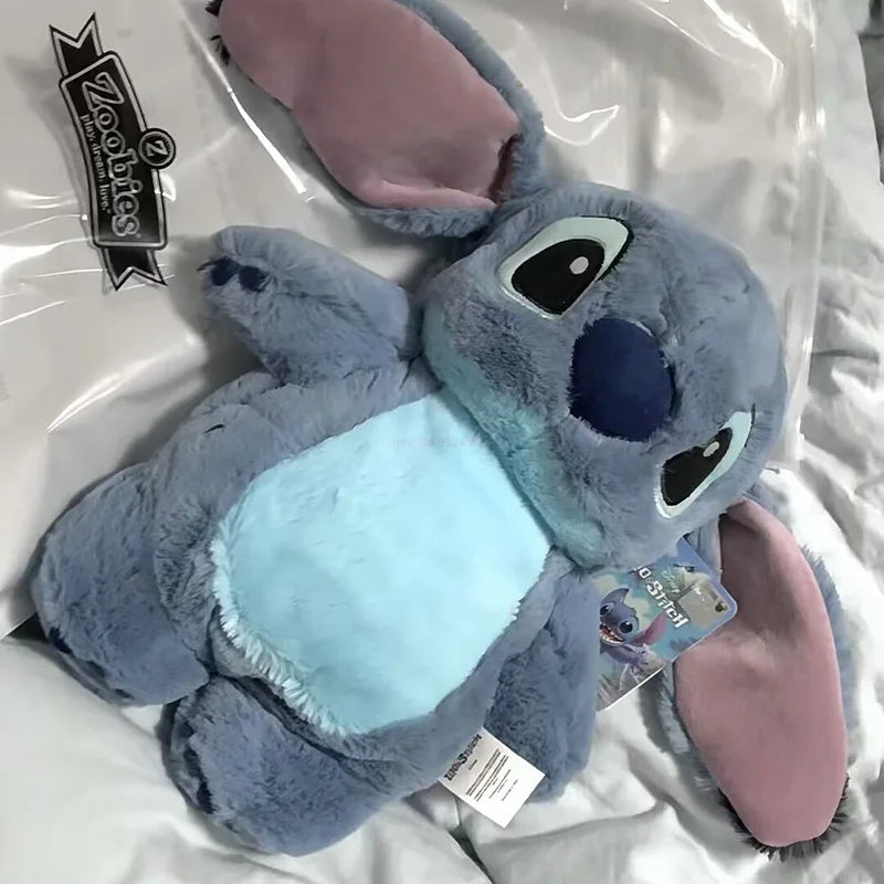 Disney Stitch Anime Winter Extra Large Plush Hot Water Bottle Women's Home Water Filling Hand Warmer Holiday Gift For Girlfriend