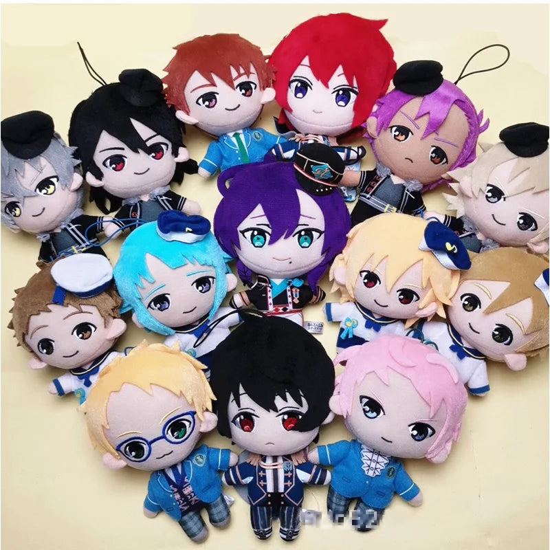 24 Style 10-15cm Ensemble Stars Doll Sakuma Ritsu Sena Izumi Mika Kagehira Stuffed Dolls Kawaii Sakuma Plush Toy Gift for Kid