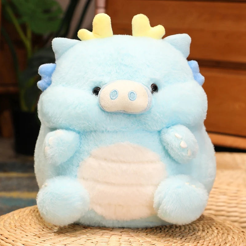 New Kawaii Pig & Dinosaur Plush Toy Stuffed Soft Animal Doll Throw Pillow Cushion Funny Birthday Xmas Gift for Friends