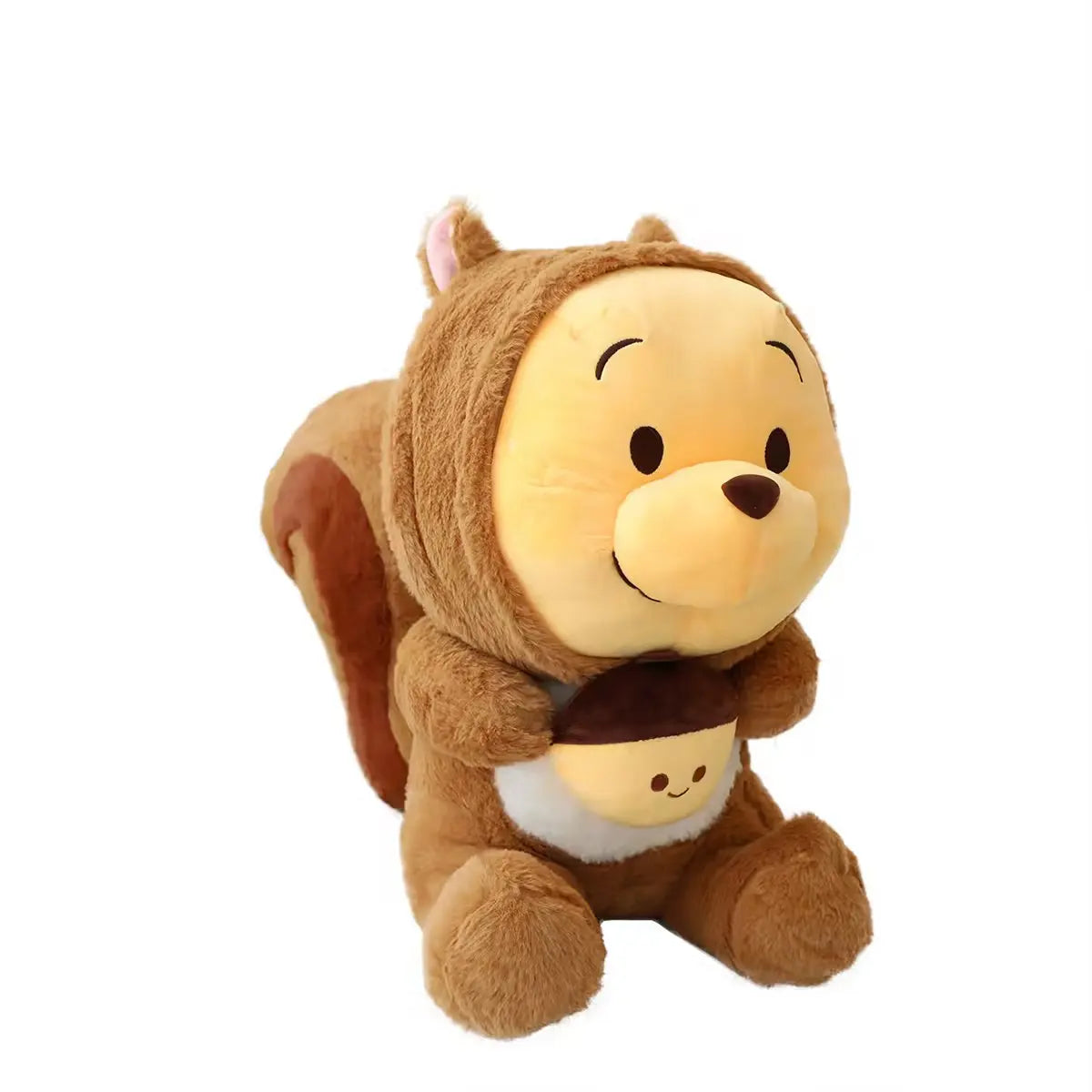 Lovely Squirrel Pooh Bear Plush Toy Lovely Stuffed Cartoon Anime Plushies Appease Doll Winnie Pooh Bear Plushies Xmas Gifts