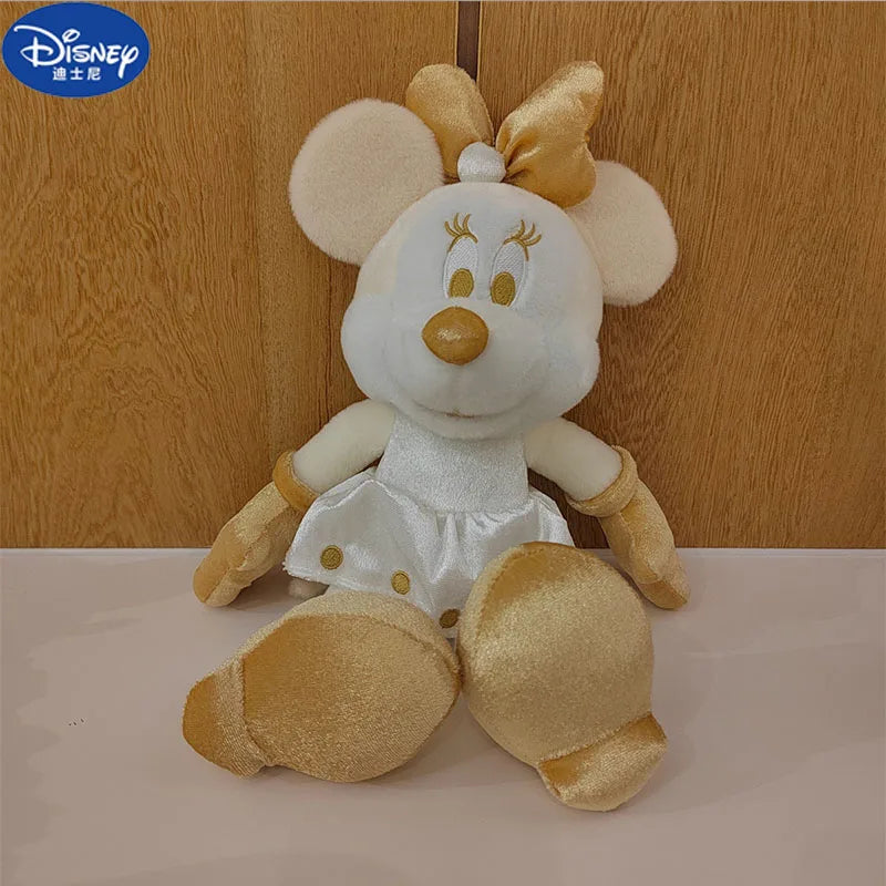 Cute Disney Cartoon Plushier Doll Winnie the Bear Plush Toy Steedy Mickey Minnie Dolls Baby Pillow for Christmas Doll Gifts