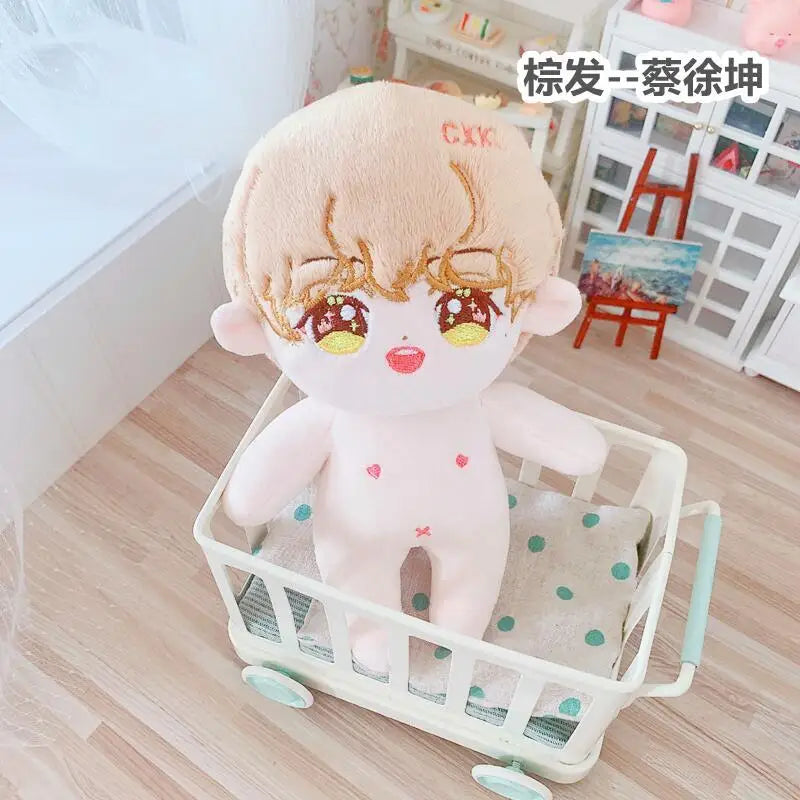 20cm IDol Doll Star Plush Cotton Dolls Cute Stuffed Plushies Figure Dolls Toys Fans Collection Children Gifts