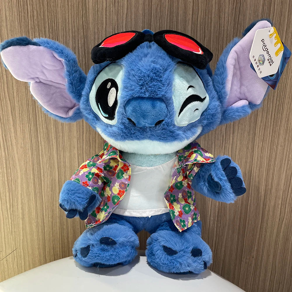 High quality 100% Genuine Disney 11Kinds Lilo & Stitch Stitch Angel Cartoon Plush Toy Doll Children Toy Birthday Christmas Gift