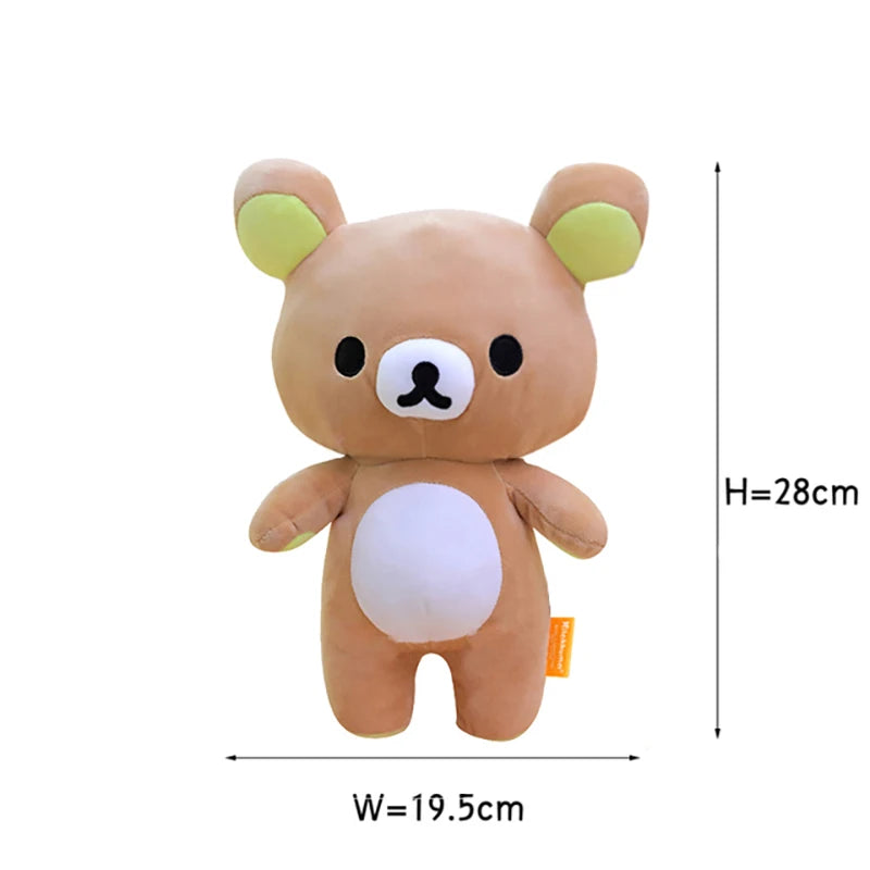 Big Size Rilakkuma Plush Toys Kawaii Teddy Bear Rilakkuma Stuffed Doll Animal Sofa Pillows Room Decorations Girl Xmas Gifts