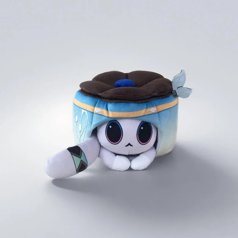 Game Cartoon Honkai: Star Rail Cute Cat Cake Glutinous Rice Ball Cosplay Danheng Kafka Blade Cotton Doll Plush Pillow Can Open