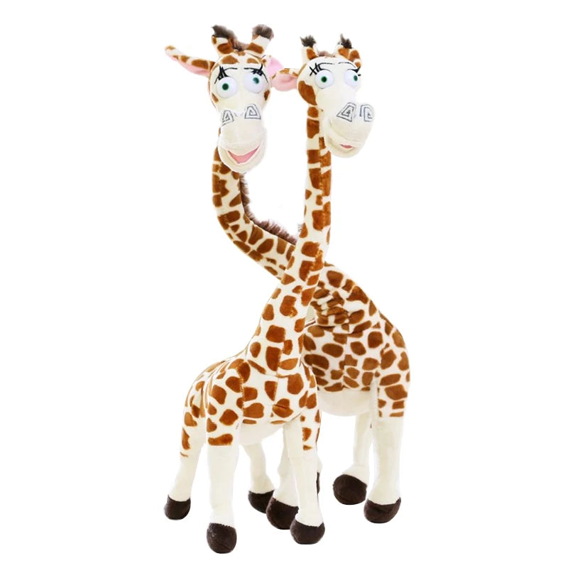 Hot Sell 35CM Long Neck Giraffe Stuffed Plush Anime Toy Madagascar 3 Cute Christmas Gift Kawaii Doll for Children