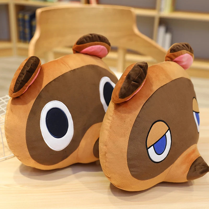 3 Style Miniso Animal Crossing Plush Pillow Doubutsu No Mori Cofa Cushion Tom Nook Foxes Stuffed Doll Gifts For Kid Xmas Gift