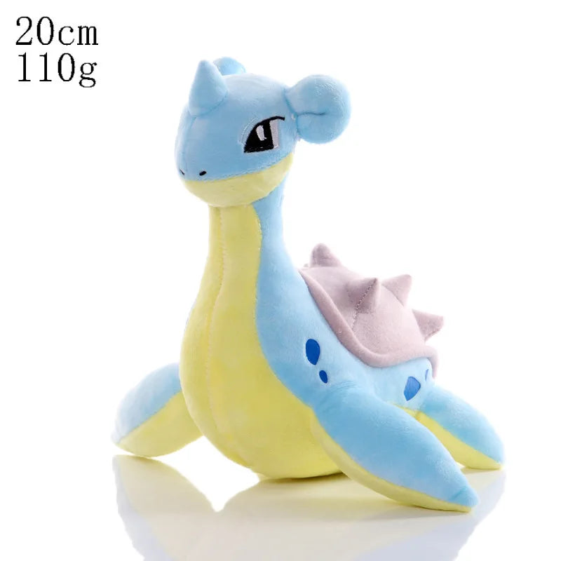 New Style Pokemon Plush Pikachu Toys Charizard Greninja Dragonair Gyarados Lapras Stuffed Doll Spheal Pachirisu Plushies Gift