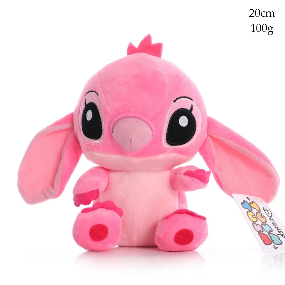 25cm Disney Plush Toy Disney Stitch Original Anime Figures Lilo & Stitch Cute Stuffed Toys Movie Peripherals Soft Ornaments Gift