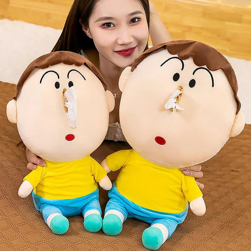 20-45cm Anime Crayon Shin-Chan Funny Plush - Plushy Mart