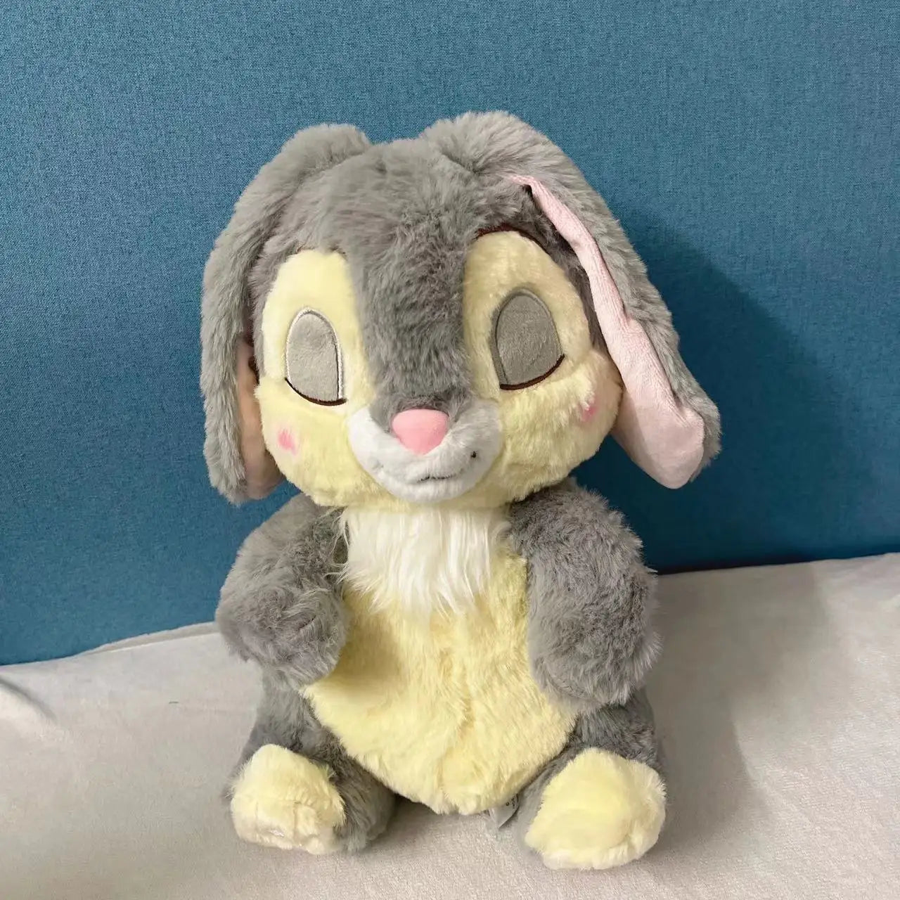 30cm Disney Thumper Rabbit Bambi Girlfriend Miss Bunny Plush Toy Gray & Yellow Kawaii Stuffed Animal Dolls Gifts For Kids Girls