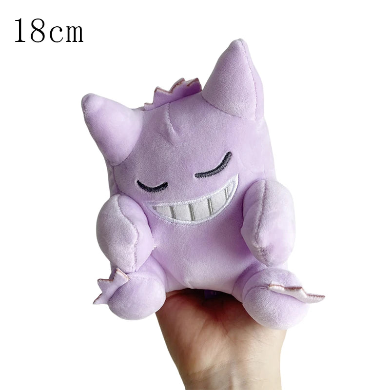 Sleeping Sprigatito Plush Pokemon Charizard Pelcuhe Toy Gengar  Stuffed Doll Soft Cute Cartoon Animals Xmas Gifts for Kids