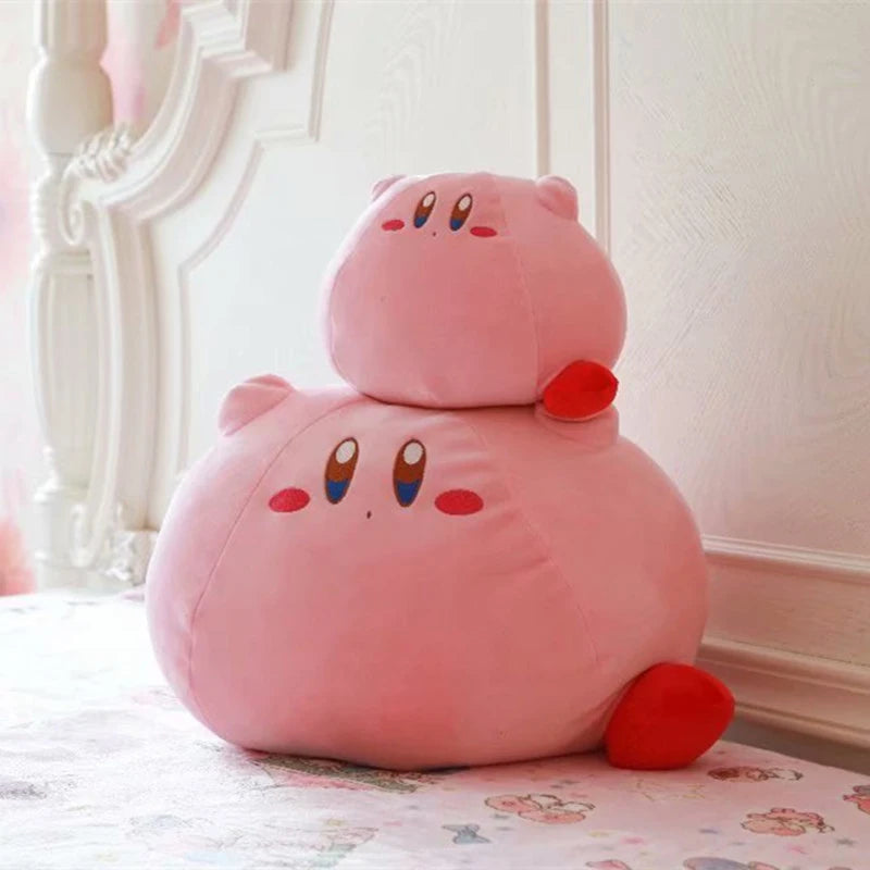 New Kirby Pillow Cartoon Cute Plush Doll Stuffed Animal Peripheral Children's Birthday Gift Home Stuffed Animal Plushies Toy