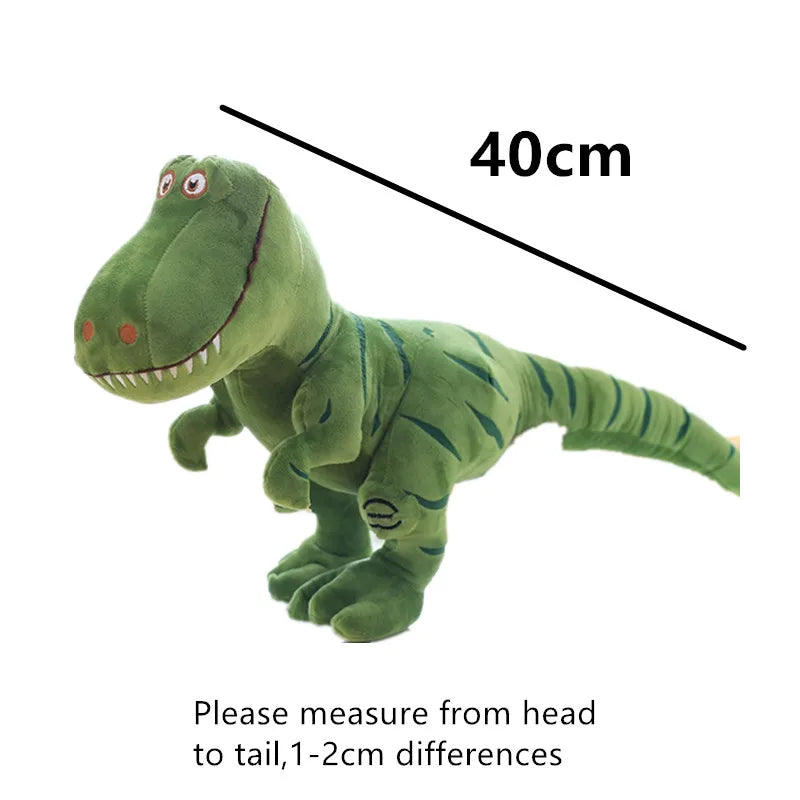 1pc 40cm New Dinosaur Plush Toys Cartoon Tyrannosaurus Cute Stuffed Dolls for Kids Children Boys Birthday Gift