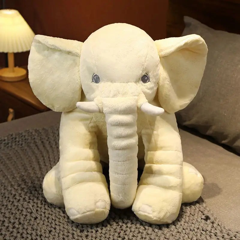 1Pcs 60cm INS Elephant Soft Pillows Kids Sleeping Pillow Stuffed Elephant Comforter Plush Animal Cushion Best Gift For Kids