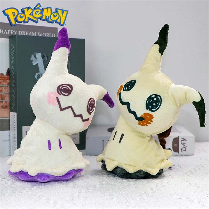 Pokemon Beedrill Shiny Cubone Mimikyu Scream Tail Plush Toys Anime Sleeping Oshawott Bulbasaur Cyndaquil Bidoof Peluche Dolls