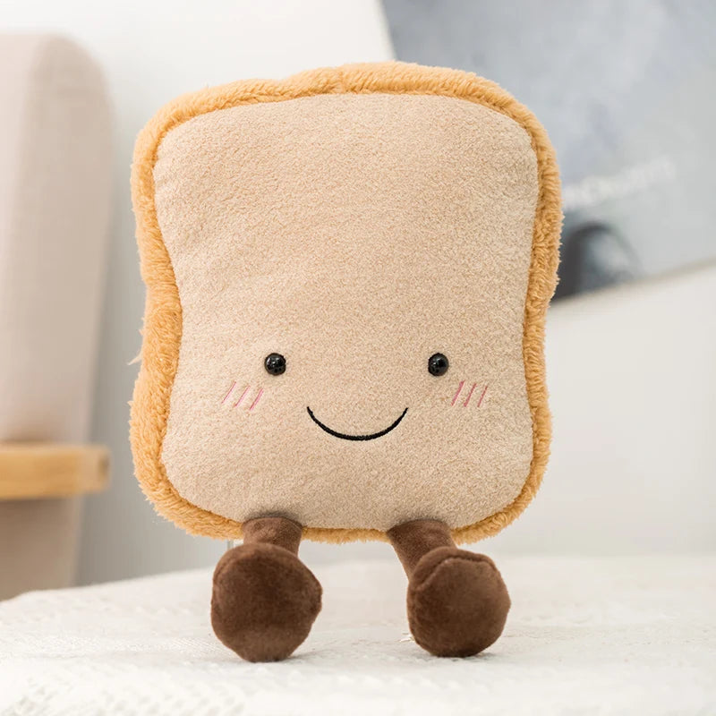 Kawaii Plush Toast Bread Pretzel Croissant Baguette Toy Stuffed Food Bread Soft Doll Lovely Room Decor Kids Toys Birthday Gift