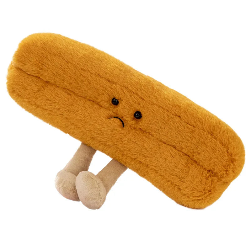 jellycat peripherals plush toys cute plush bread toys birthday gifts baguettes croissants girls' backpacks pendants comic gift