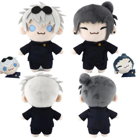 Game Jujutsu Kaisen Geto and Gojo Satoru Suguru Soft Plush Doll Anime Cosplay Cute Soft Stuffed Pillow Cosplay Kawaii Gift 20cm