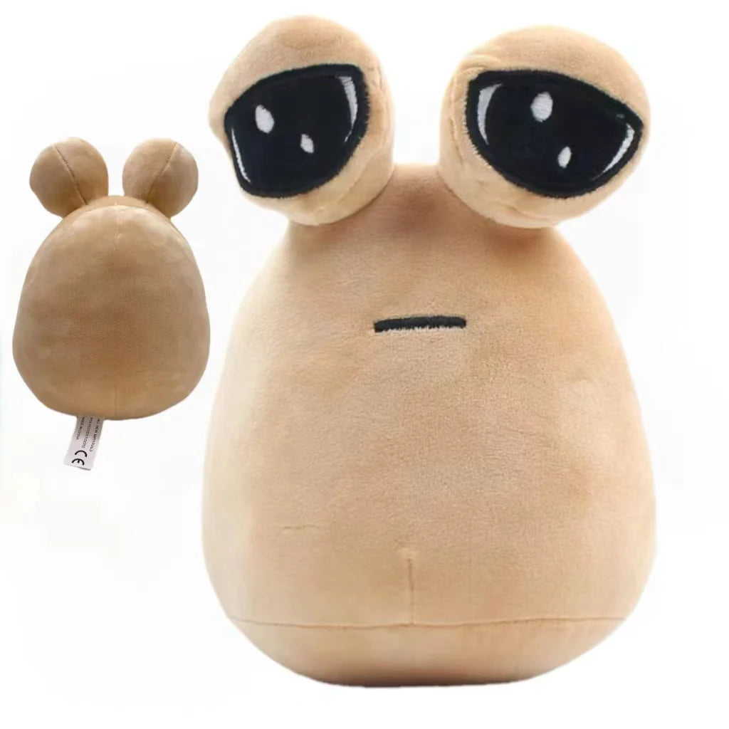 NEW 22cm Hot Game My Pet Alien Pou Plush Toy Furdiburb Emotion Alien Plushie Stuffed Animal Pou Doll