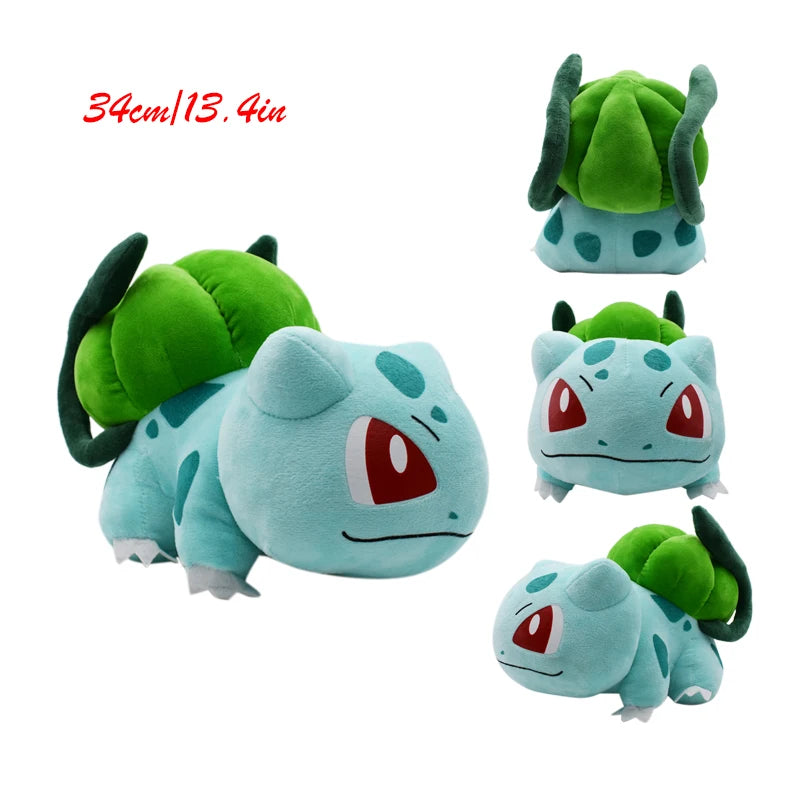 Pokemon Plush Toy Incineroar Snorlax Volcarona Zorua Bewear Stuffed Calyrex Goodra Dracovish Nidoking Peluche Dolls Gift Kids