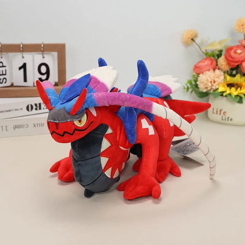 Pokemon Scarlet&Violet Plush Motor Shape Koraidon Miraidon Stuffed Cool Toys Hobbies Collections Anime Peluche Kid's Xmas Gift