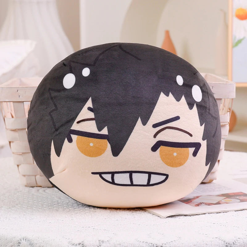 Lovely Anime Printed Plushies Cartoon Haikyuu Volleyball Tobio Kageyama Tetsurou Kuroo Hinata Shoyo Plush Toy Bag Pendant Gifts